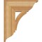 Ekena Millwork Thorton Traditional Rough Sawn Bracket, Western Red Cedar, 6"W x 18"D x 22"H BKT06X18X22THR01RWR - alternate 3